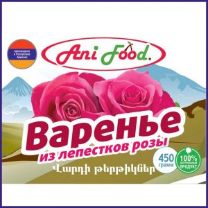 Варенье из лепестков розы